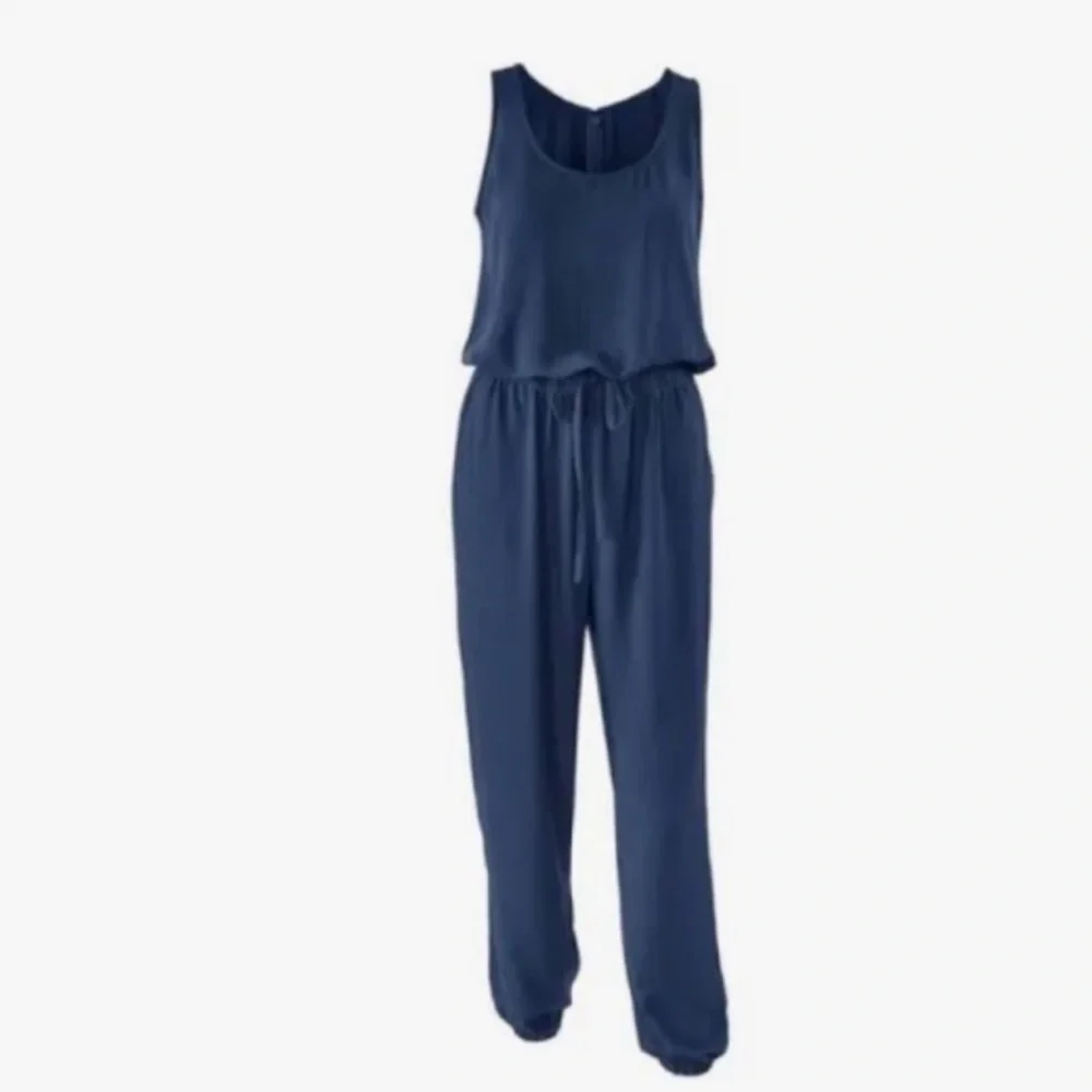 Cabi Blue Jumpsuit - Picture 3 of 8